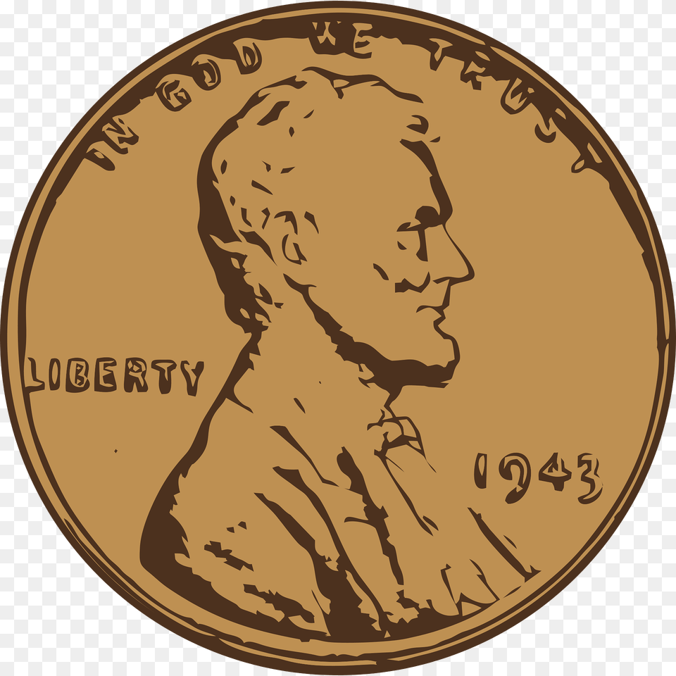 Penny Clipart, Coin, Money, Face, Head Png