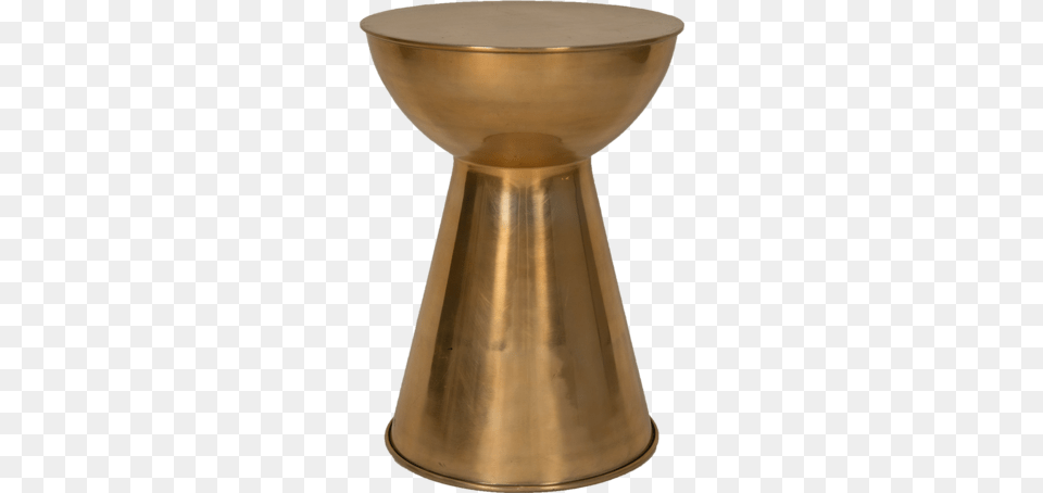 Penny Copper Side Table Copper, Bronze, Bottle, Shaker, Musical Instrument Png Image