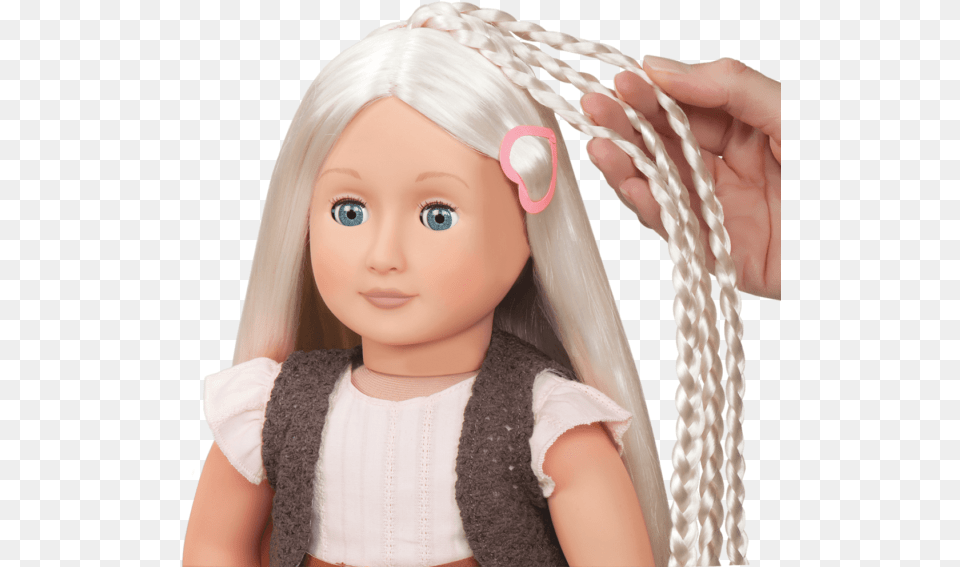 Penny Hairplay Doll 18 Inch Doll Growing Hair Our Generation Our Generation Doll Penny, Toy, Face, Head, Person Free Png