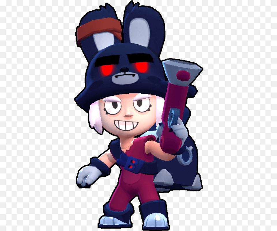 Penny In Brawl Stars Brawlers On Star List Dark Penny Brawl Stars, Baby, Person, Face, Head Free Transparent Png