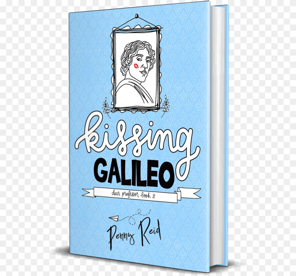 Penny Reid Kissing Galileo, Book, Person, Publication, Face Png
