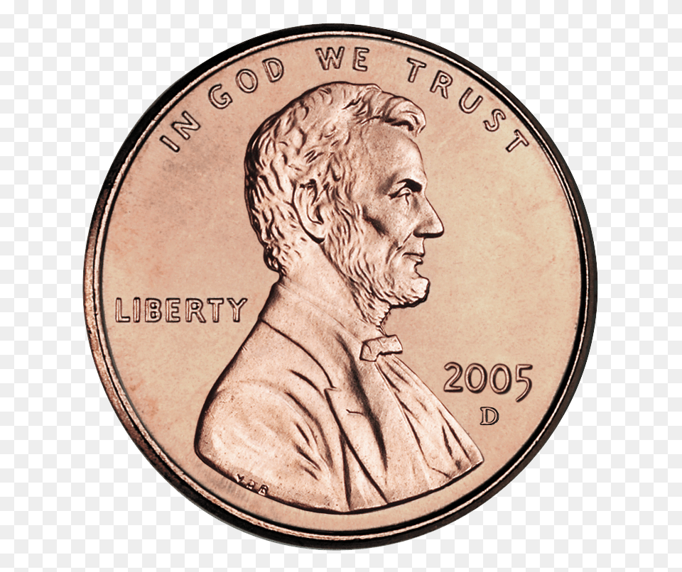 Penny Uncirculated Obverse, Adult, Male, Man, Person Free Png