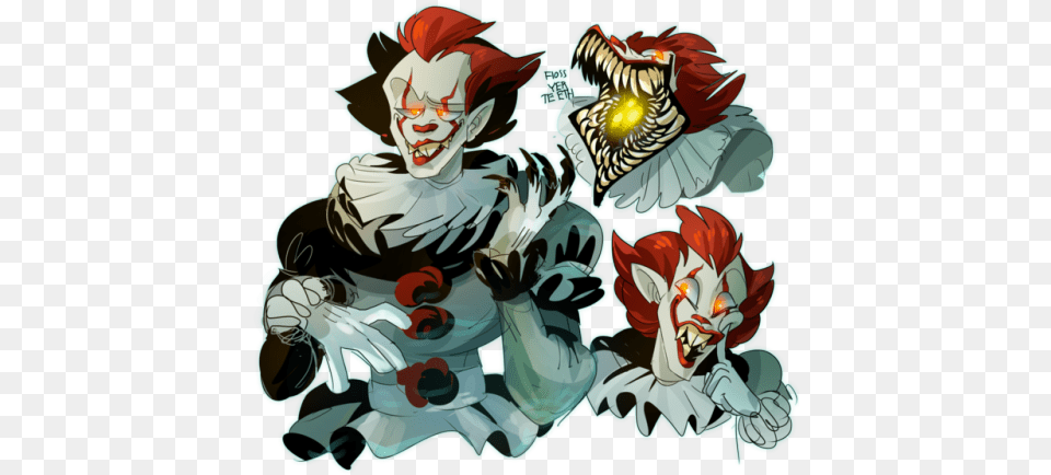 Pennywise And Laughing Jack, Book, Comics, Publication, Person Free Png