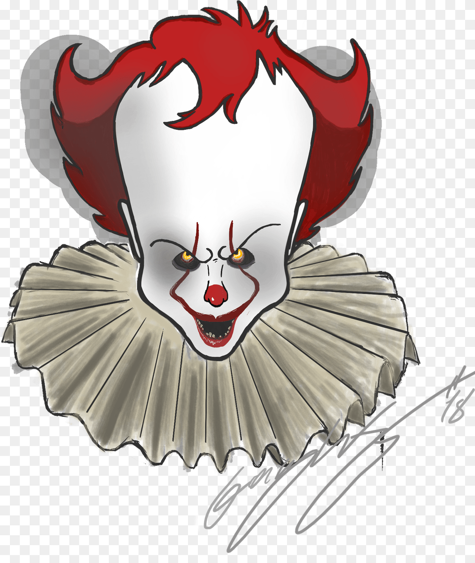 Pennywise Clown 1 Illustration, Performer, Person, Animal, Fish Png Image