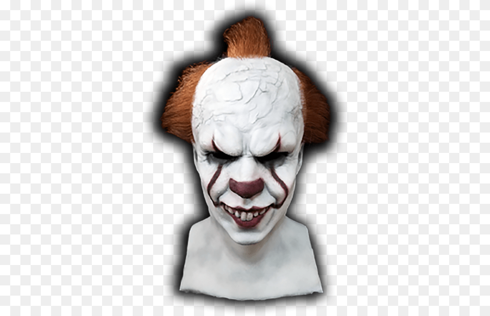 Pennywise Front New Clown, Portrait, Face, Photography, Head Png Image