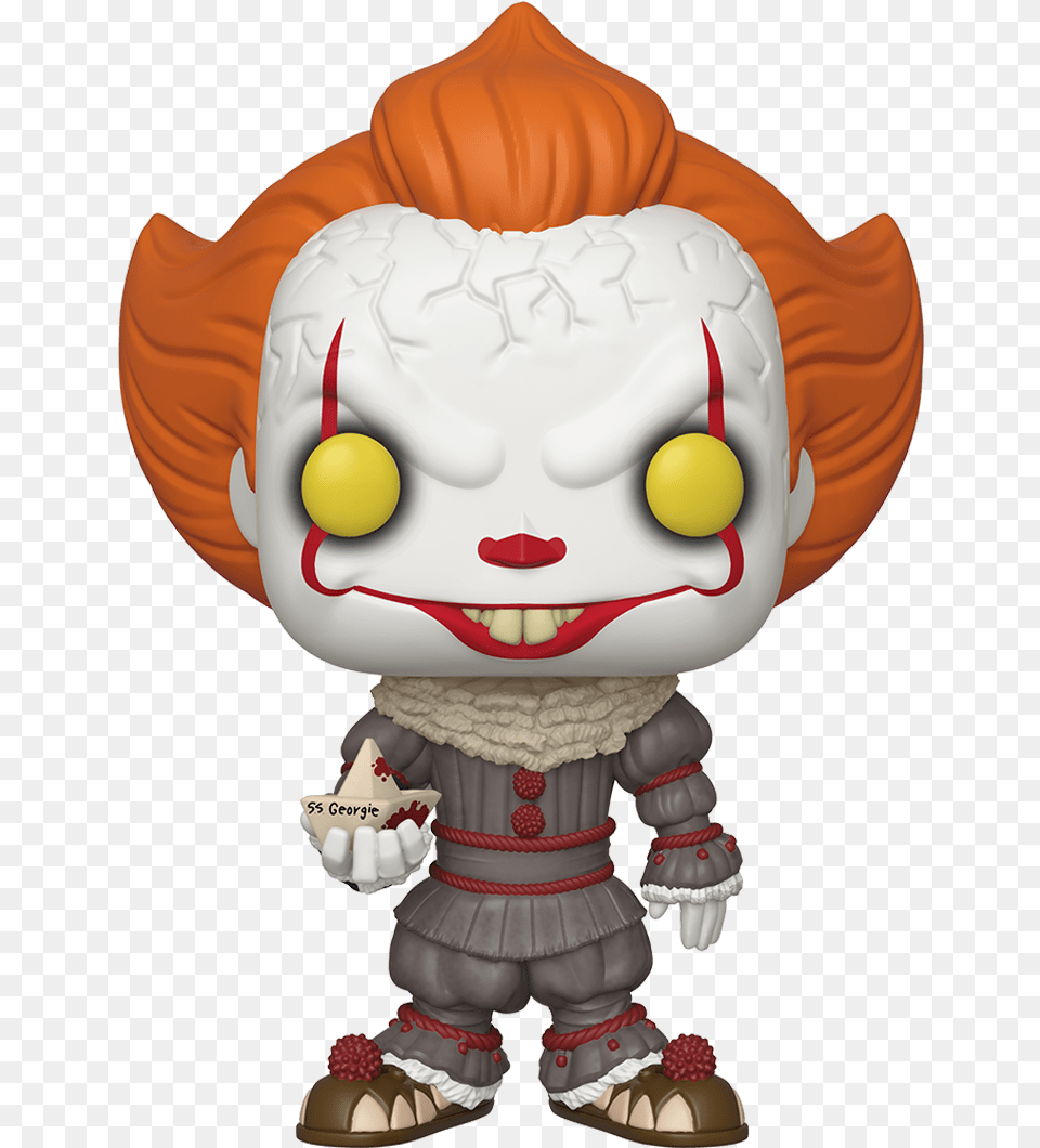 Pennywise Funko Pop Chapter, Toy Free Transparent Png
