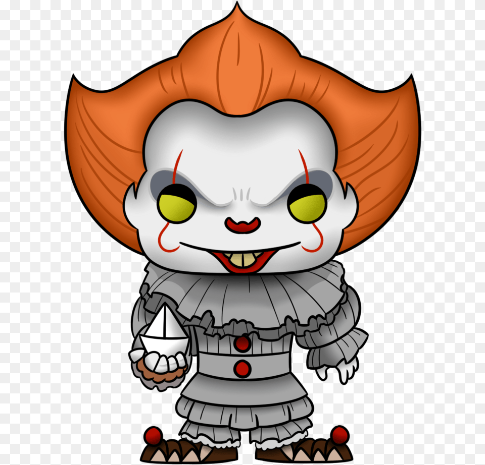 Pennywise Funko Pop Pennywise Funko Pop Art, Baby, Person, Cartoon, Face Free Png