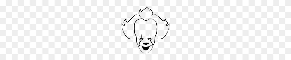 Pennywise Icons Noun Project, Gray Png Image