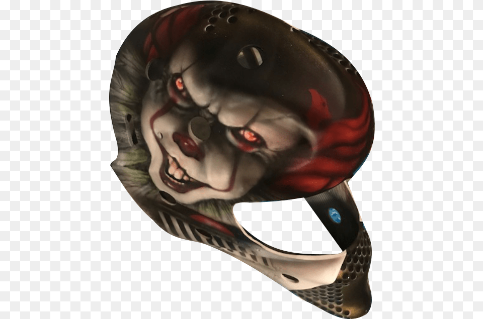 Pennywise Illustration, Crash Helmet, Helmet Png