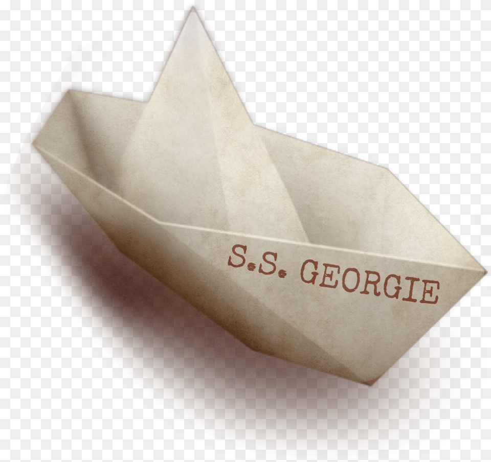 Pennywise It Pennywisetheclown Clown George Georgie Transparent Paper Boat Georgie, Art Free Png Download