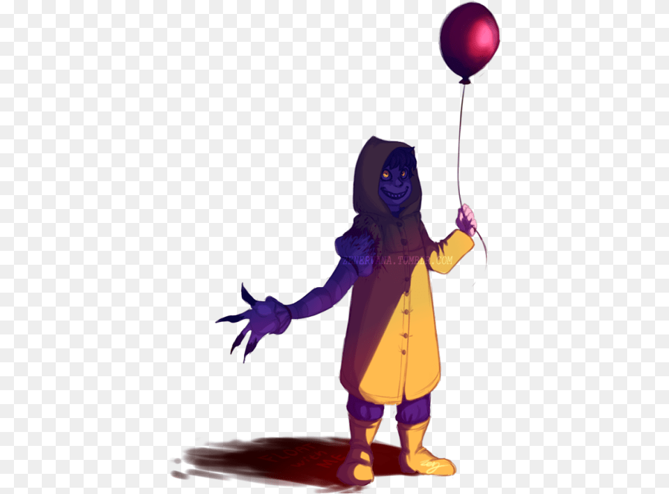 Pennywise It Scary Clowns Creepy Pennywise The Clown Pennywise Fan Art, Person, Balloon, Face, Head Png