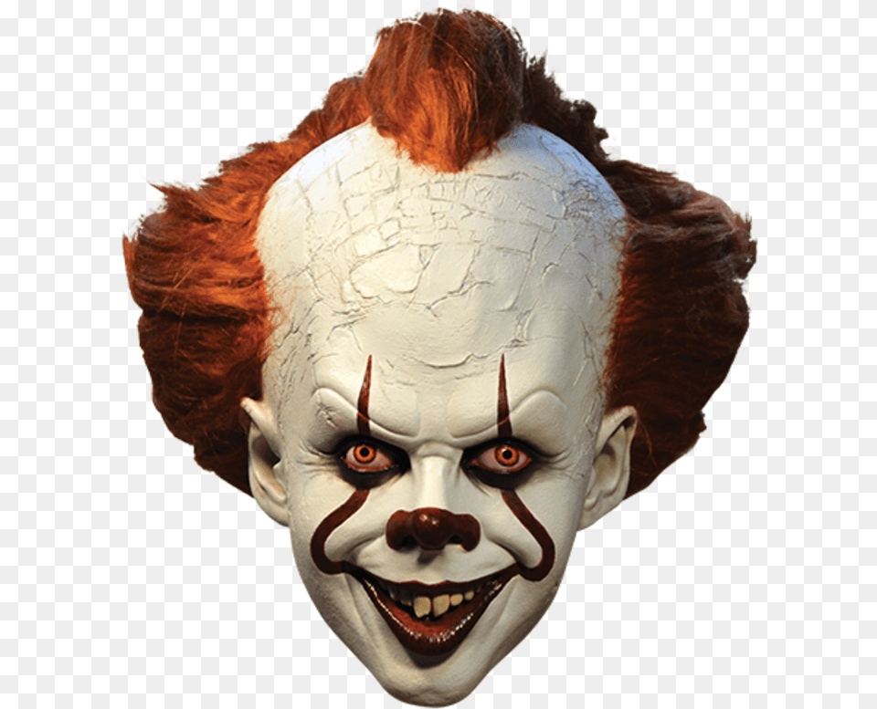 Pennywise Mask, Portrait, Face, Photography, Head Png Image