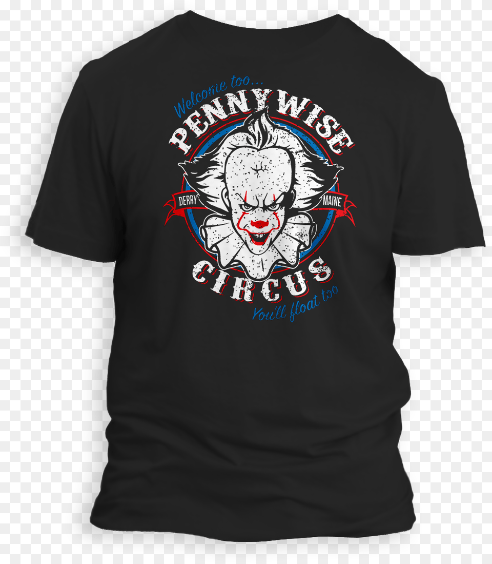 Pennywise Mother Of Drag Queens, Clothing, T-shirt, Shirt, Face Free Transparent Png