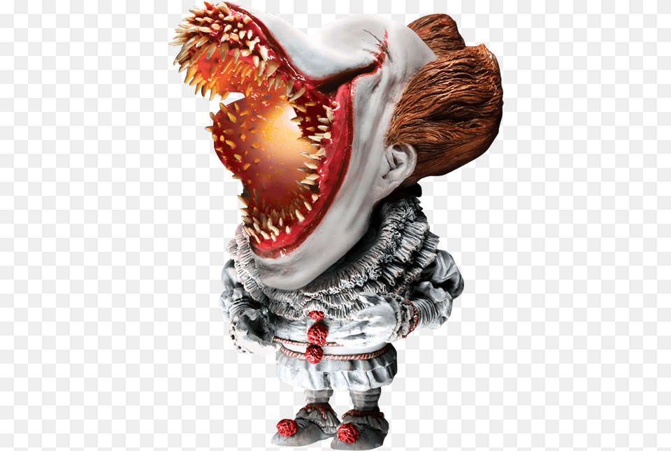 Pennywise Scary With Light Soft Vinyl Pennywise Scary, Figurine, Adult, Female, Person Png