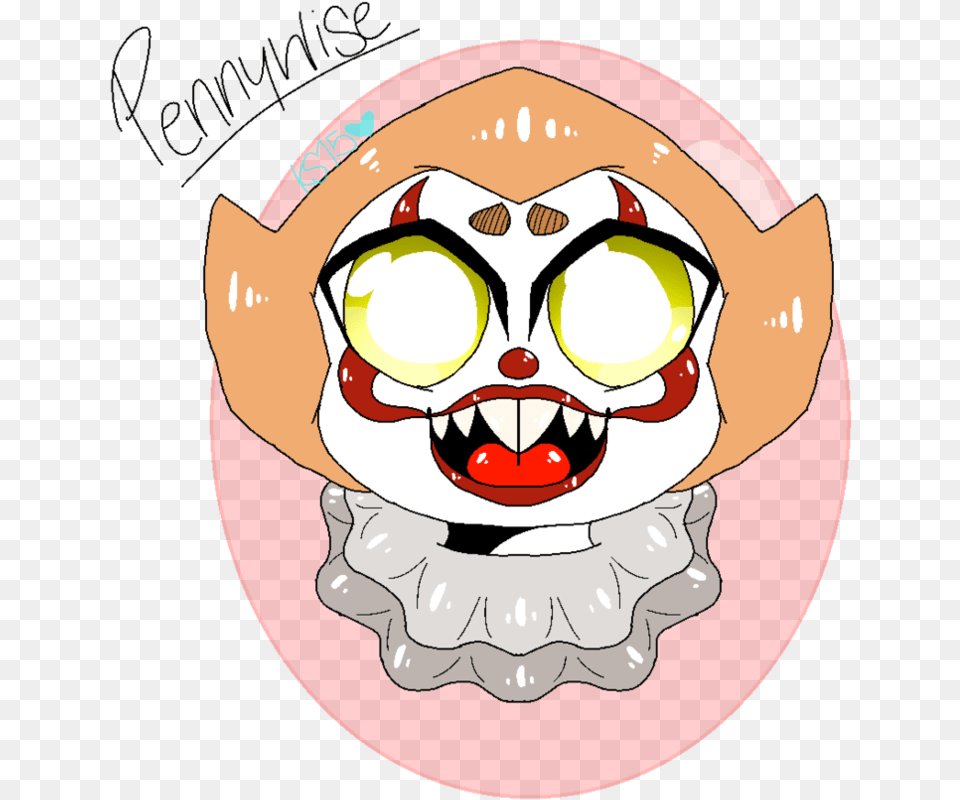Pennywise The Adorable Clown By Katsmith15 Digital Art, Baby, Person, Face, Head Free Png Download