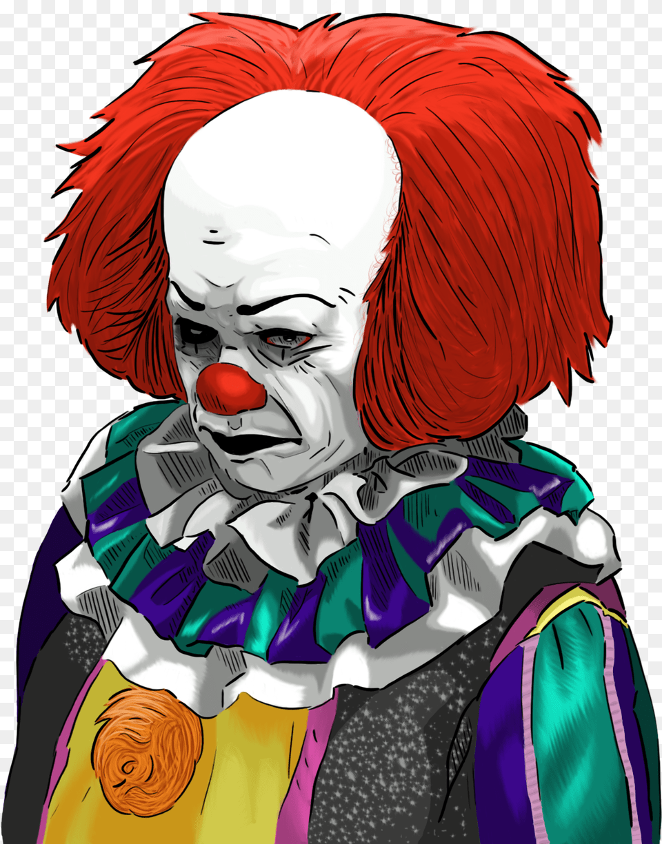 Pennywise The Clown Clown, Adult, Female, Performer, Person Free Png
