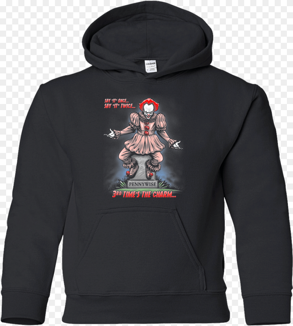Pennywise The Dancing Clown Youth Hoodie Share The Love Merch, Sweatshirt, Clothing, Hood, Knitwear Png