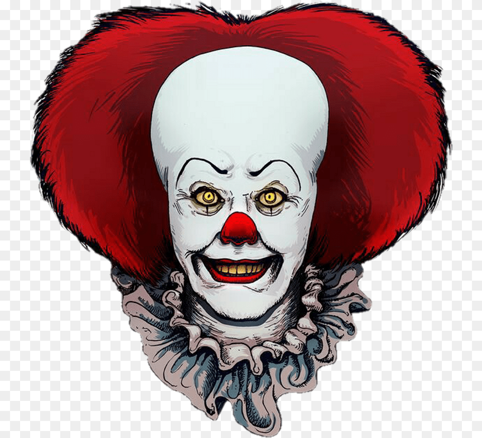 Pennywise Transparent Clipart Library Pennywise The Clown Cartoon, Baby, Person, Performer, Face Png Image