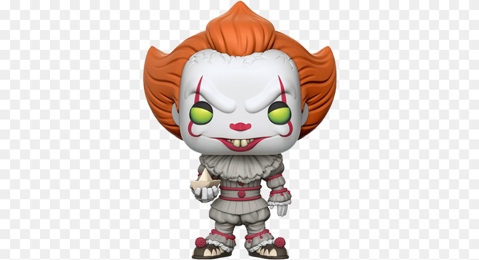 Pennywise With Boot Pennywise Funko Pop With Balloon, Baby, Person, Mascot Free Png Download