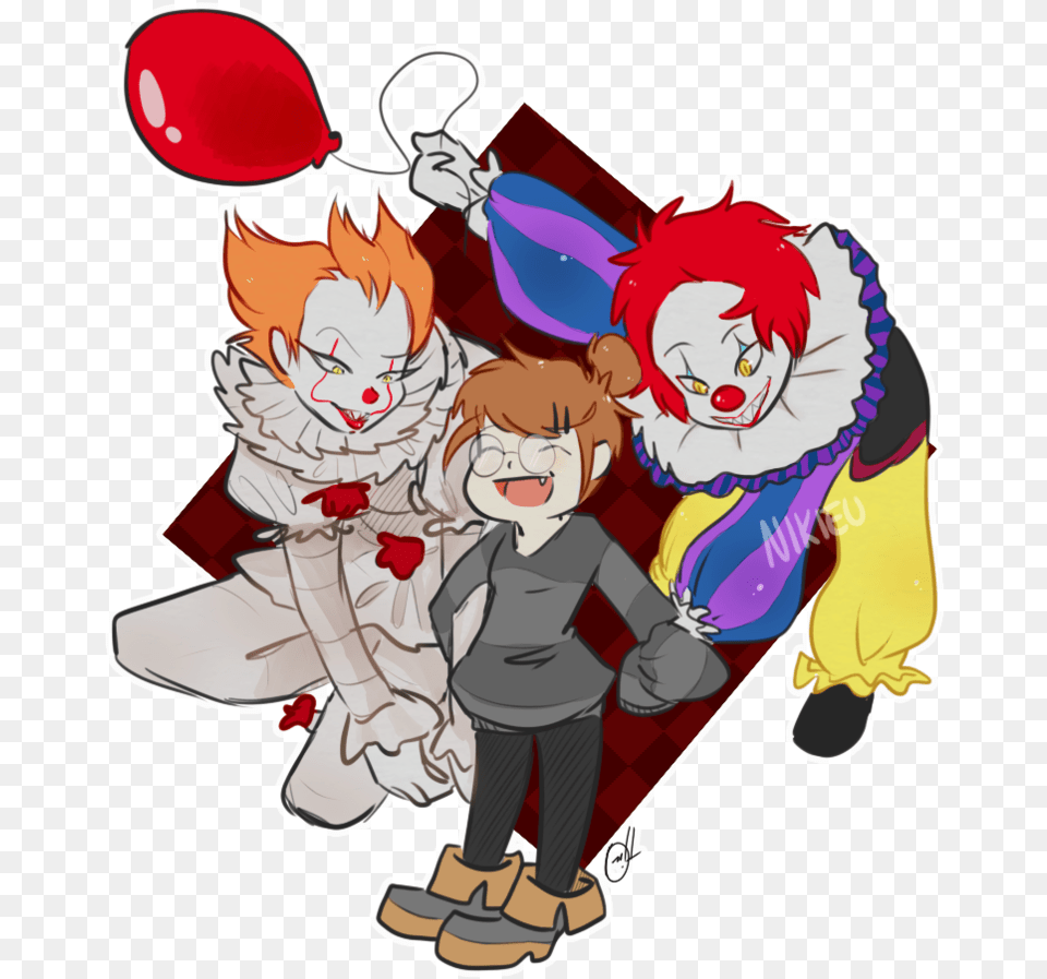 Pennywise X Beverly, Book, Comics, Publication, Baby Png