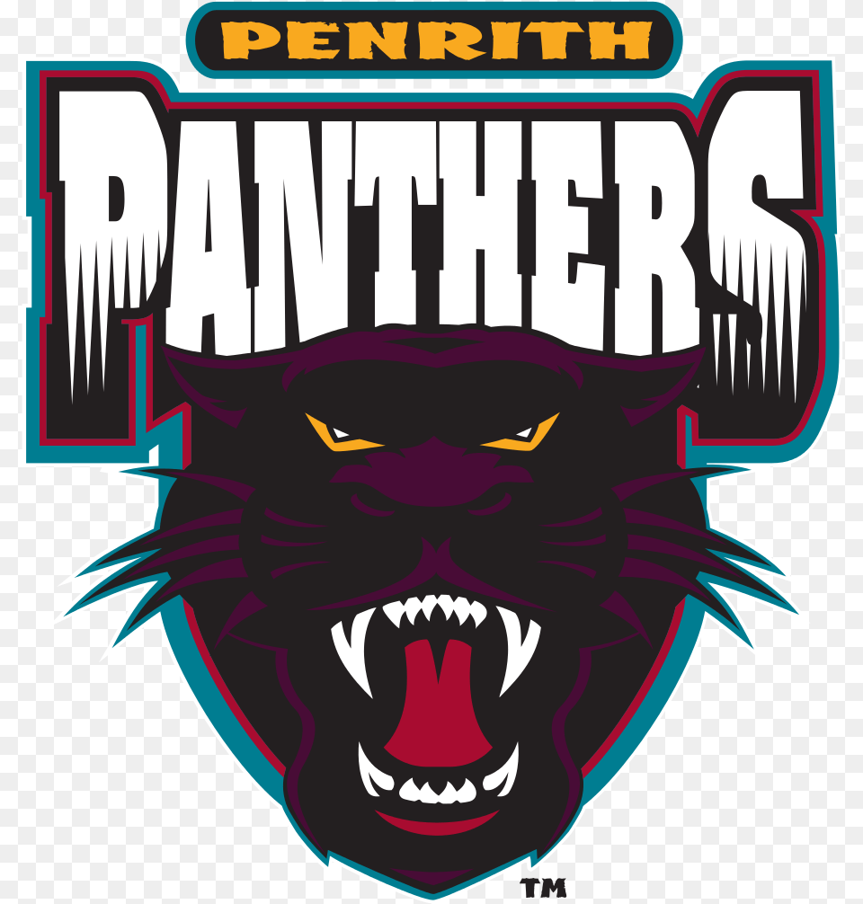 Penrith Panthers Logo, Book, Comics, Publication, Person Free Png