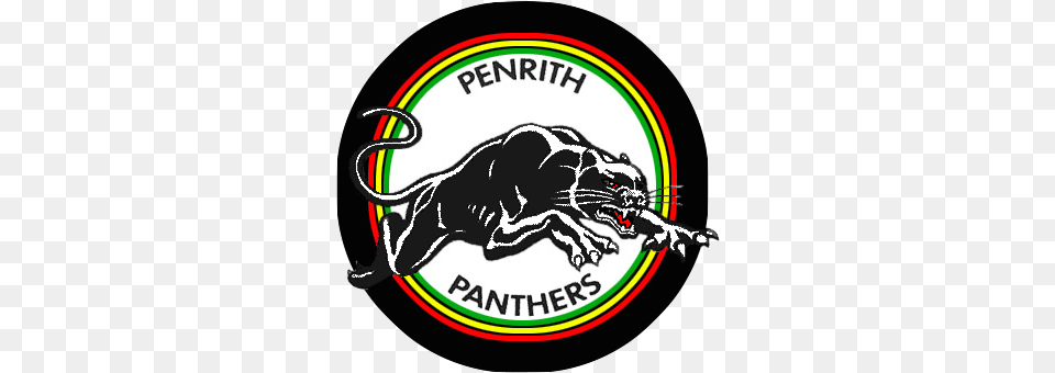 Penrith Panthers Logo, Symbol, Emblem, Disk, Pet Png Image
