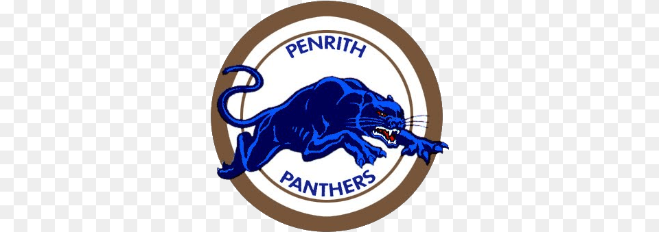 Penrith Panthers Logo Penrith Panthers First Logo, Animal, Mammal, Panther, Wildlife Png