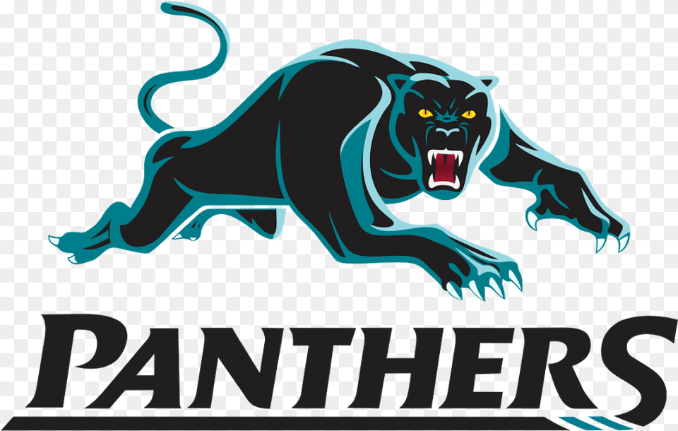 Penrith Panthers Logo Penrith Panthers Logo, Animal, Dinosaur, Reptile, Mammal Png