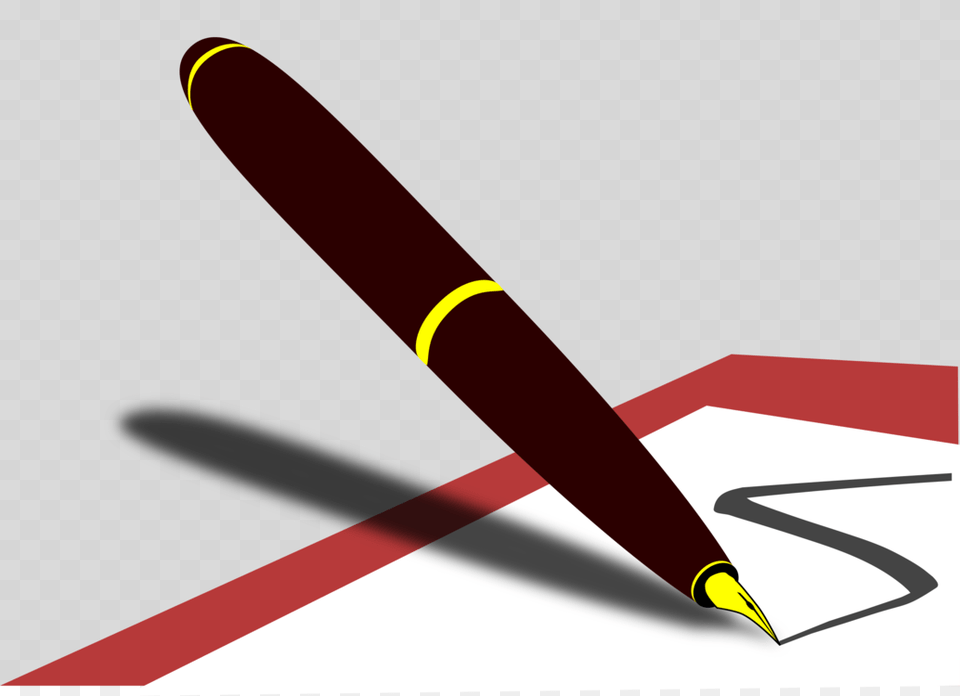 Pens Fountain Pen Nib Writing Quill, Rocket, Weapon Free Transparent Png