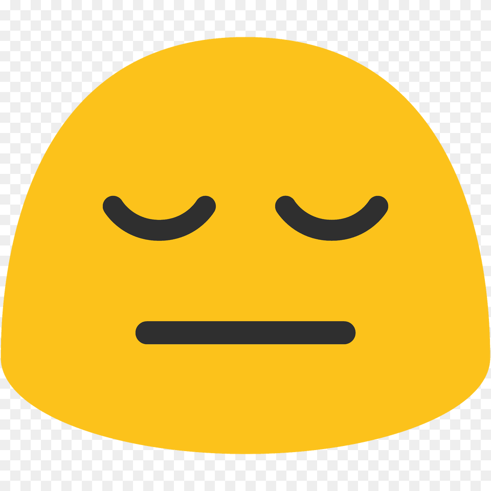 Pensive Face Emoji Clipart, Cap, Clothing, Hat, Swimwear Free Png Download