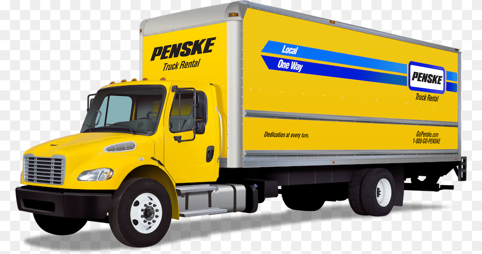 Penske Truck Rental, Moving Van, Transportation, Van, Vehicle Free Png