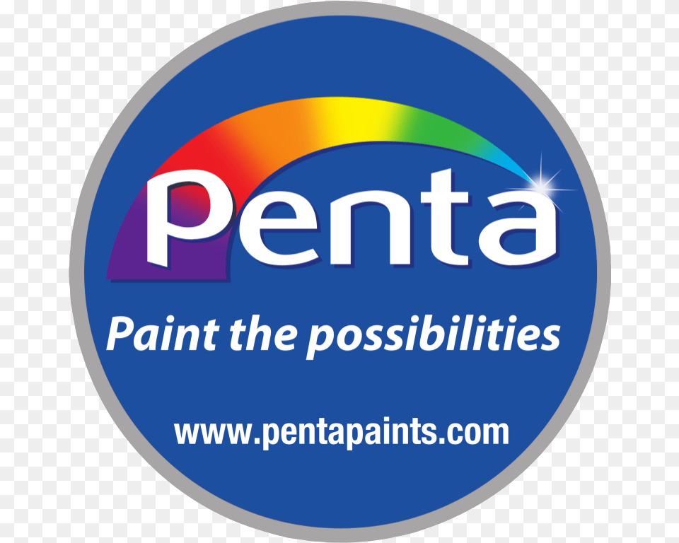 Penta Logo Transparent Background Penta Paint, Disk Free Png Download