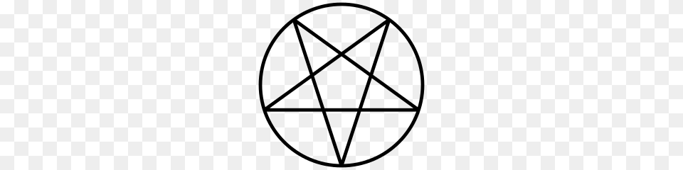 Pentacle, Gray Free Png Download