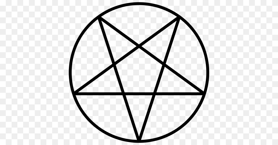 Pentacle, Gray Png