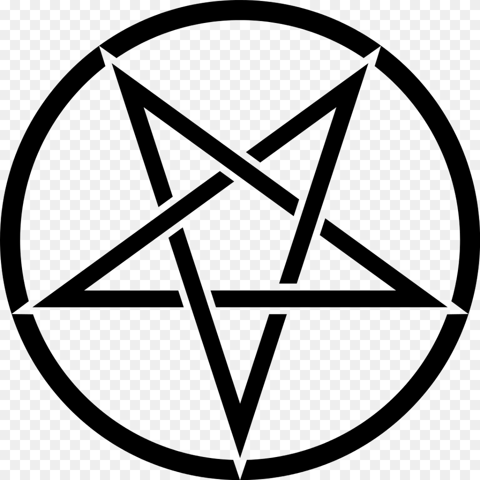 Pentacle, Gray Free Transparent Png