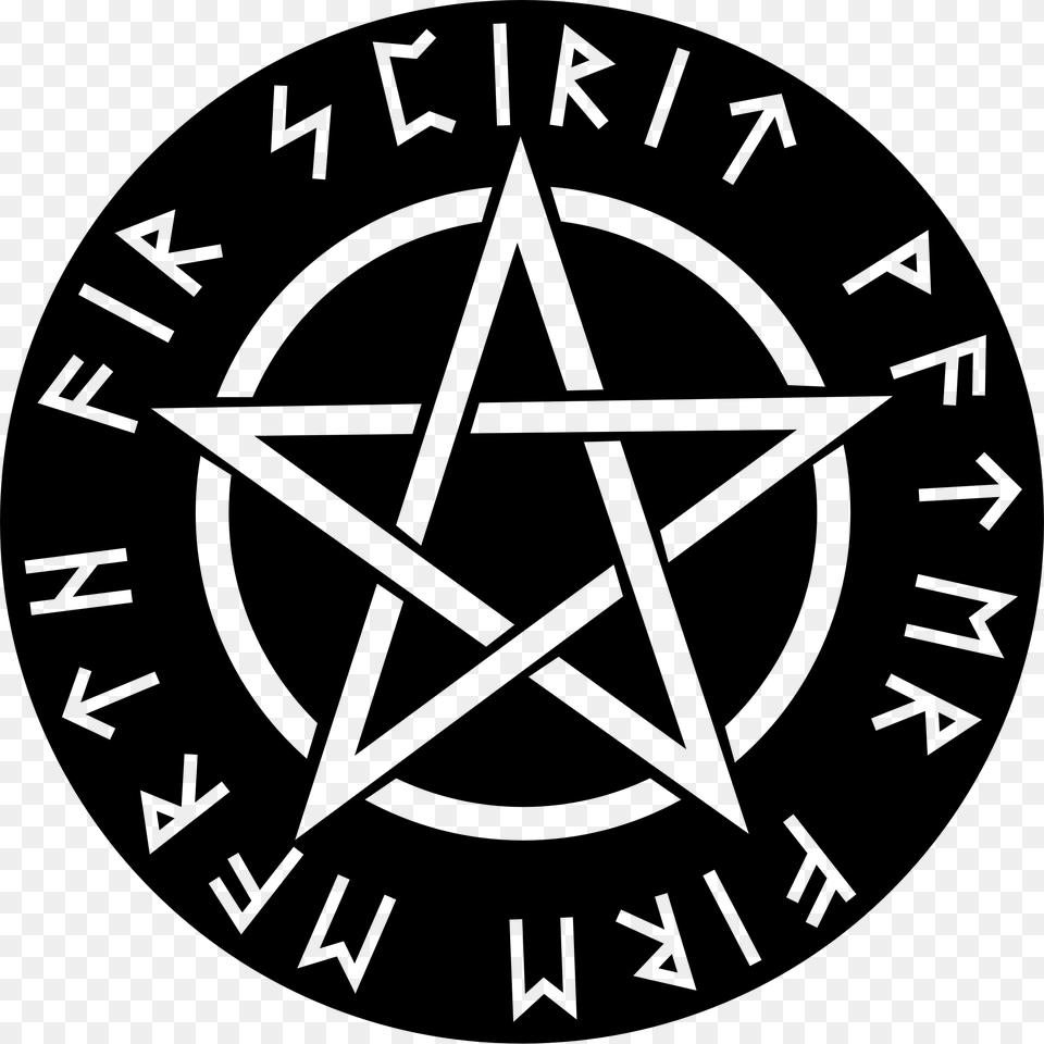 Pentacle, Gray Png