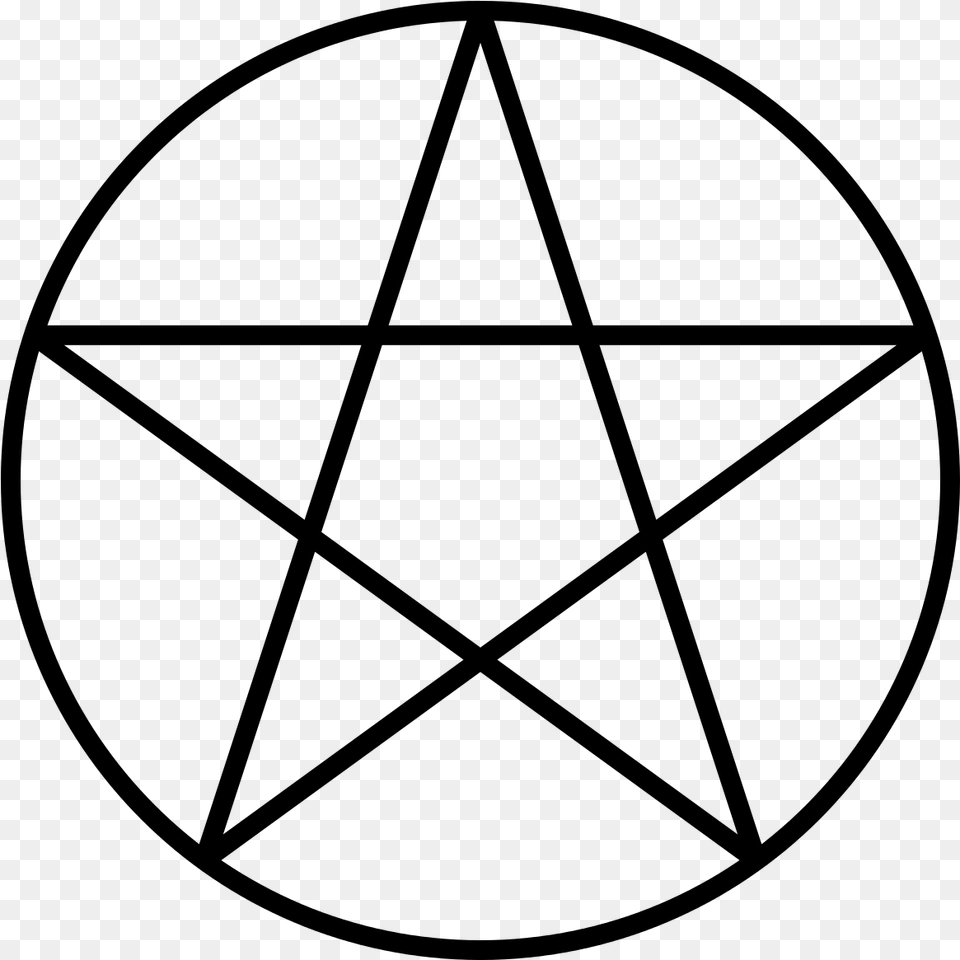 Pentacle, Gray Free Png Download