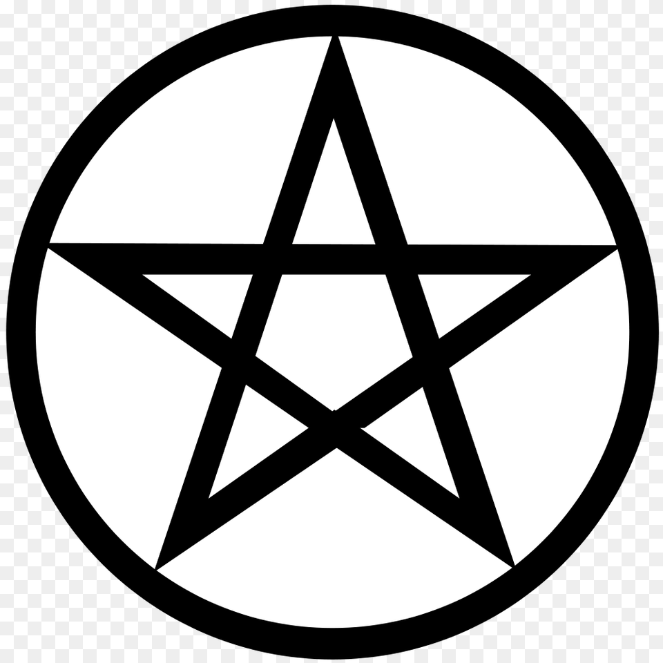 Pentacle, Star Symbol, Symbol, Cross Free Png