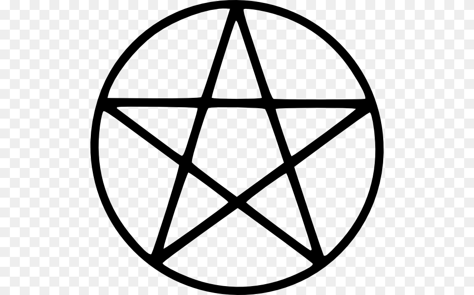 Pentacle Clipart Moon Does A Pentagram Mean, Star Symbol, Symbol, Cross Free Png