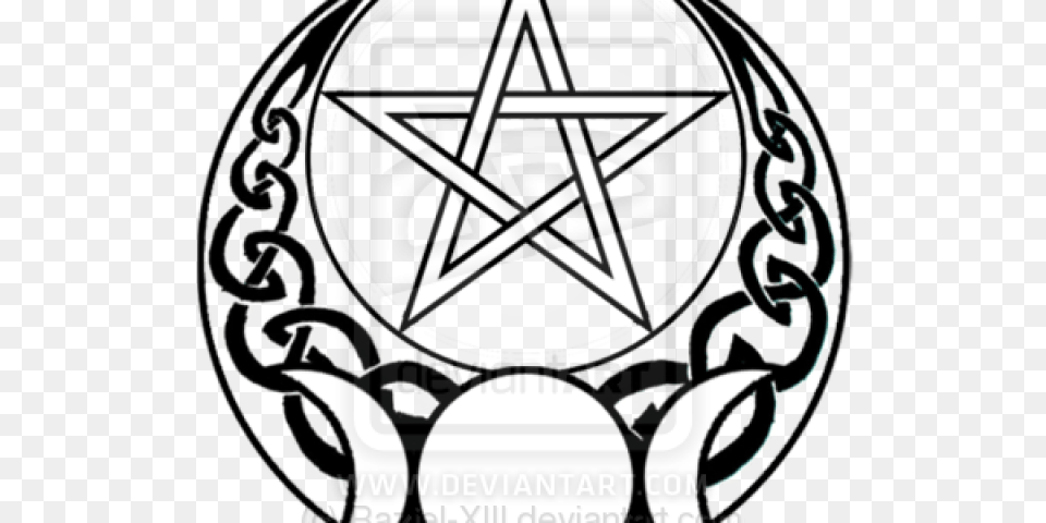 Pentacle Clipart Supernatural, Emblem, Symbol, Logo, Chandelier Png Image