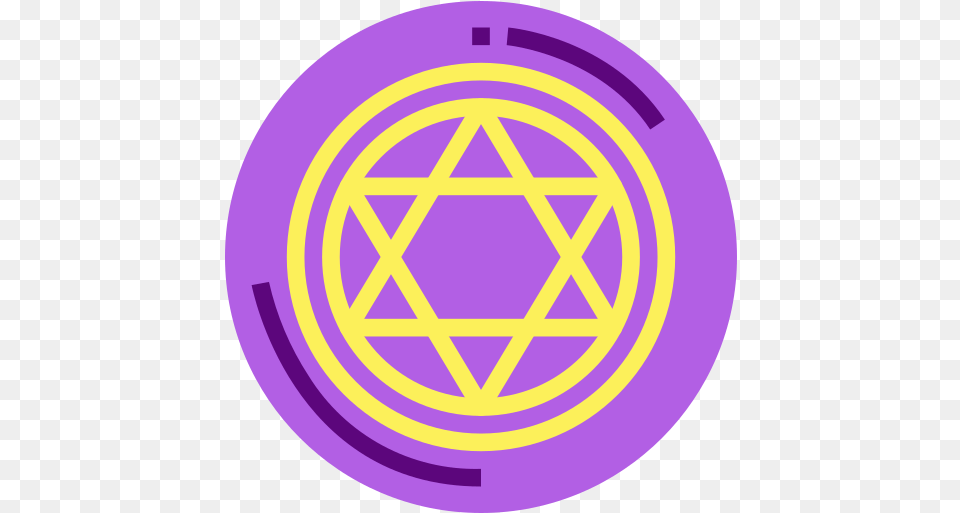 Pentacle Entertainment Icons Star Of David Wallpaper Phone, Purple, Logo, Symbol Free Png Download