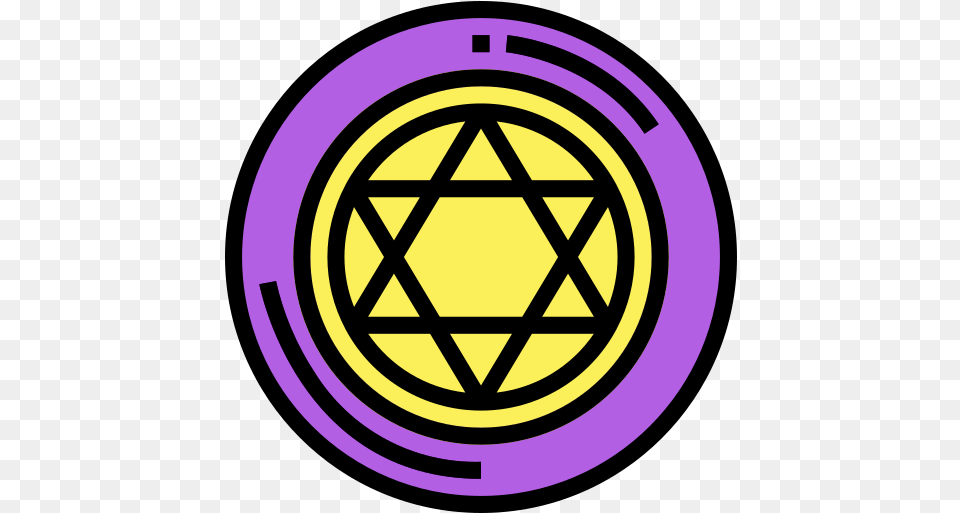 Pentacle Free Entertainment Icons Jewish Star Of David, Logo, Symbol, Ammunition, Grenade Png Image