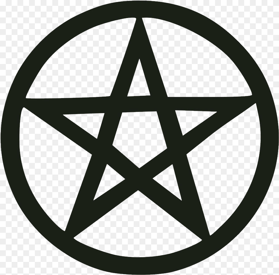 Pentacle Pentagram Clipart, Star Symbol, Symbol, Machine, Wheel Free Transparent Png