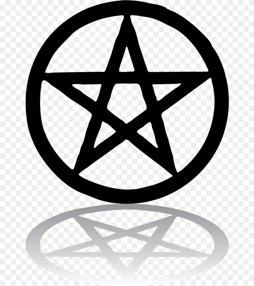 Pentacle Pentagram Wicca Modern Pentagram, Logo, Symbol, Emblem Png