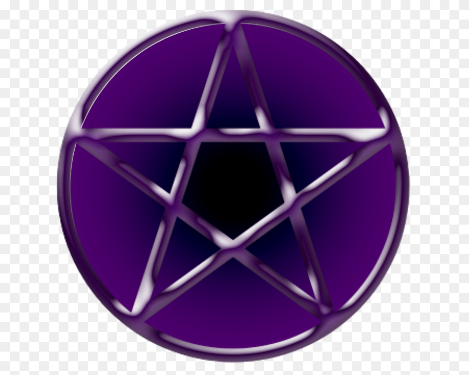 Pentacle Transparent Images, Accessories, Gemstone, Jewelry, Purple Free Png Download