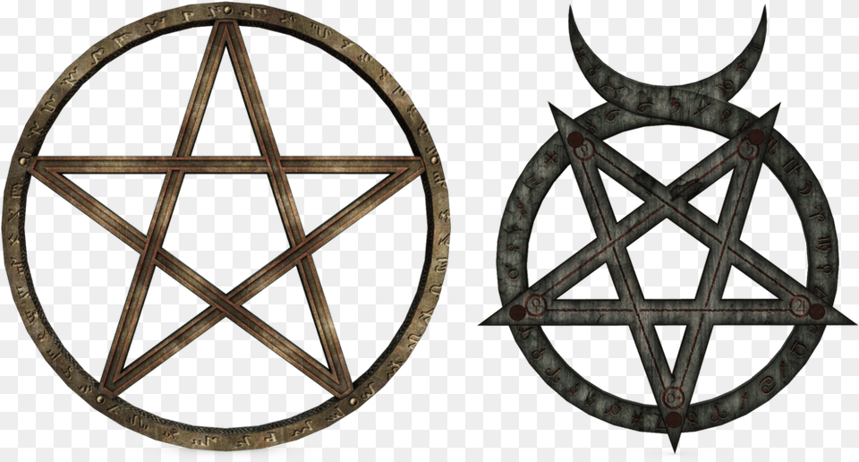 Pentacle Wicca Pentagram Altar Witchcraft Chilling Adventures Of Sabrina Symbol, Machine, Wheel, Star Symbol, Armor Free Png