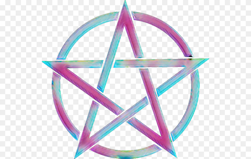 Pentacle Witch Pagan Symbol Star Pentagram Sticker, Star Symbol Png Image