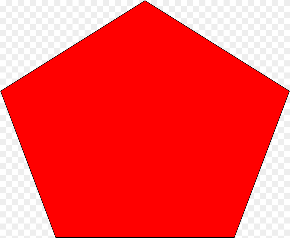 Pentagon Clipart Brown Red Square Transparent Png