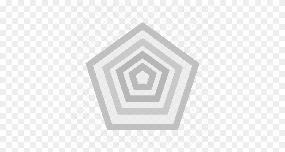 Pentagon Icon Free Pentagon Graphics Vector, Spiral, Pattern, Blackboard Png