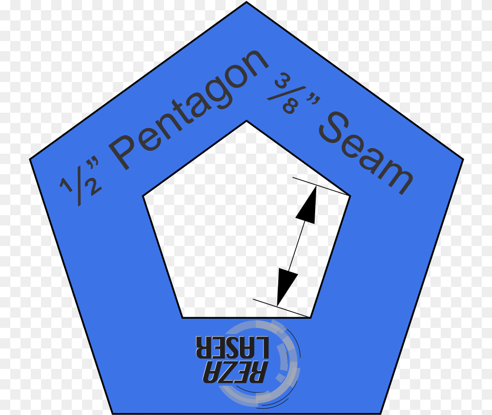 Pentagon Inch Acrylic Template I Spy With Seam Ecovacs Robotics, Badge, Logo, Symbol, Text Png Image